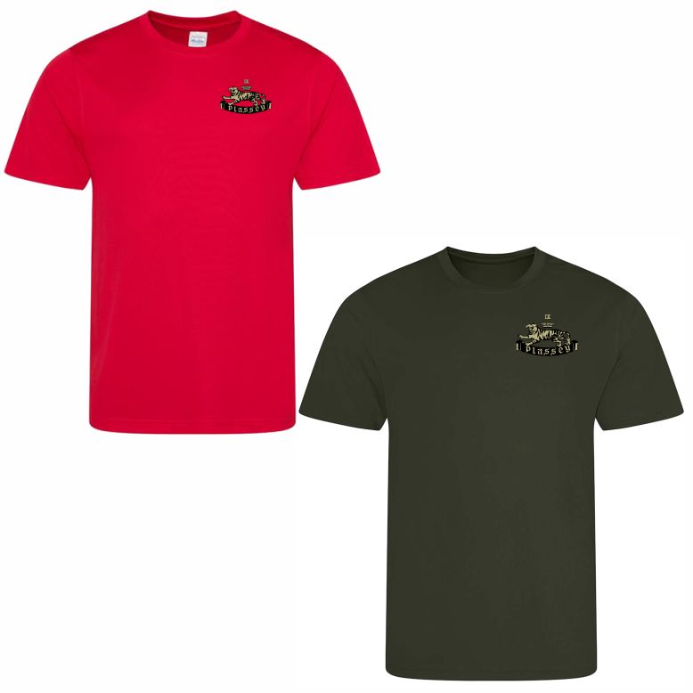 12 Regiment RA - 9 (Plassey) Battery Performance Teeshirt