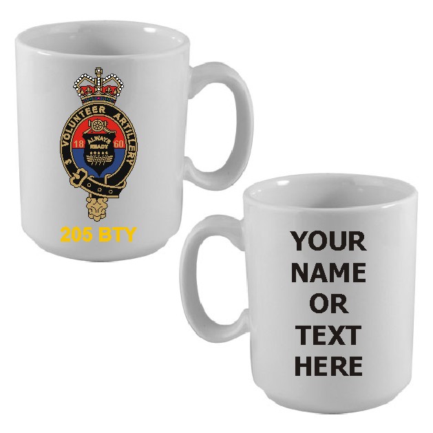 101 Regiment RA - 205 Battery Mug