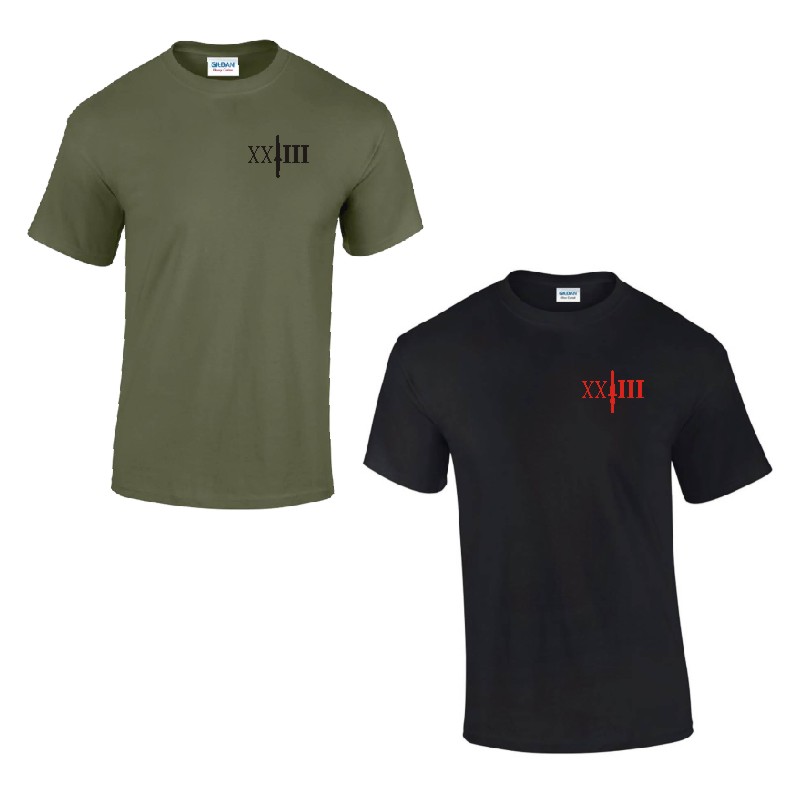 29 Cdo Regt RA 23 (Gibraltar) Cdo HQ Battery Cotton Teeshirt