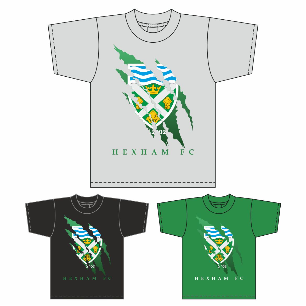 Hexham FC Cotton Teeshirt
