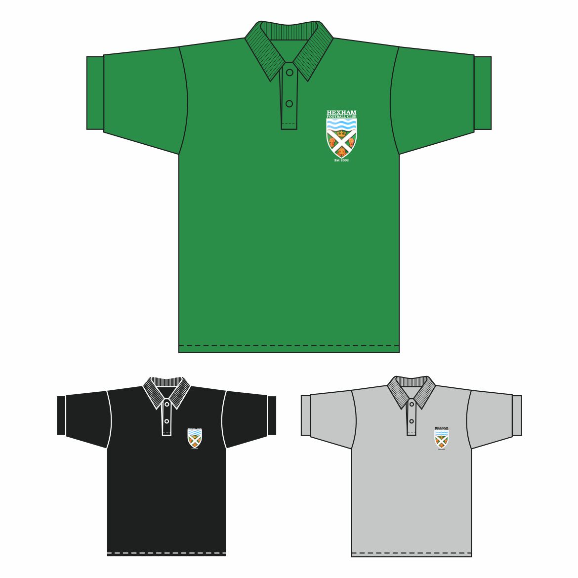 Hexham FC Cotton Poloshirt