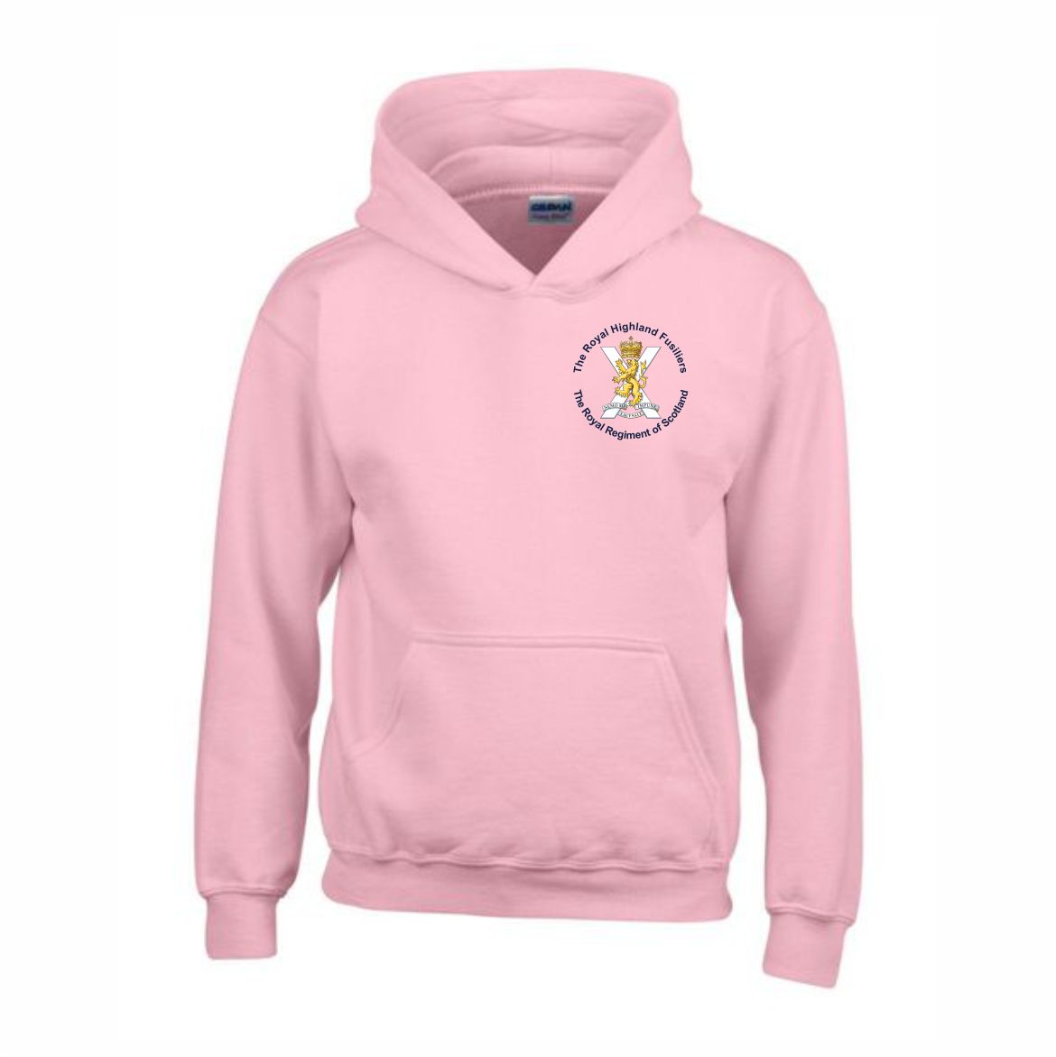 2nd Bn The Royal Regiment of Scotland - The Royal Highland Fusiliers Ladies Fit Hooded Sweatshirt