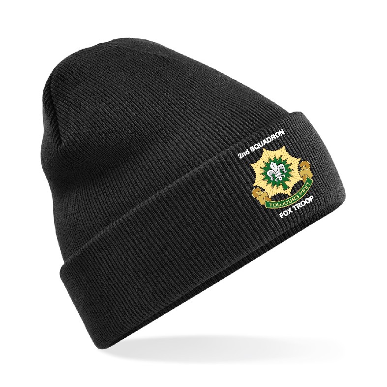 2nd Cavalry Regiment Regimental Cuffed Beanie Hat