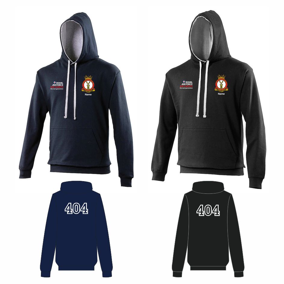 404 (Morpeth) Squadron Two Tone Hooded Sweatshirt