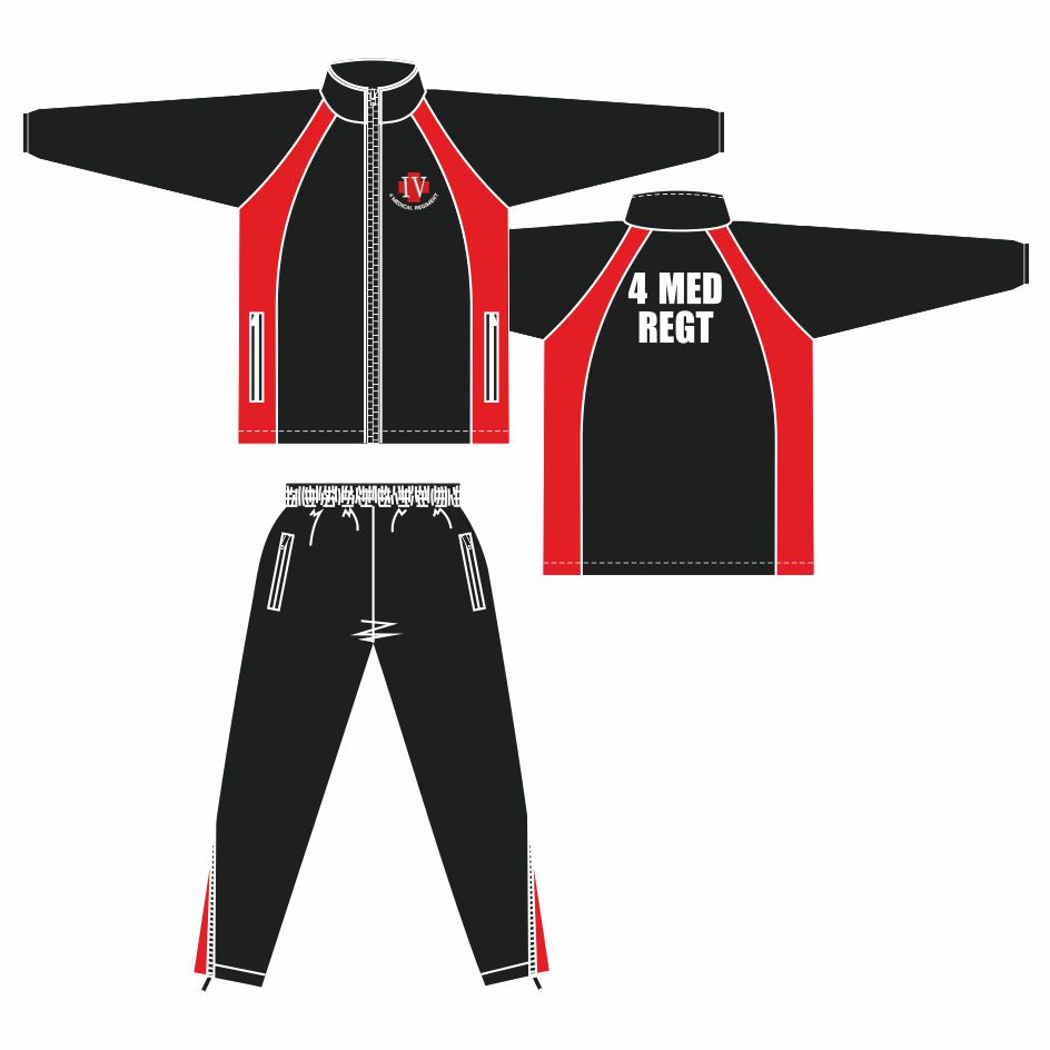 4 Medical Regiment Microfibre Tracksuit