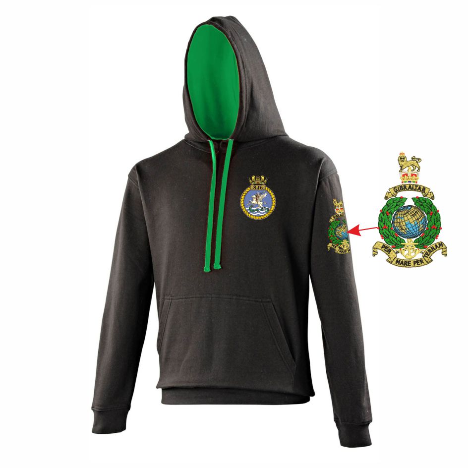 846 Naval Air Squadron Two Tone Hood
