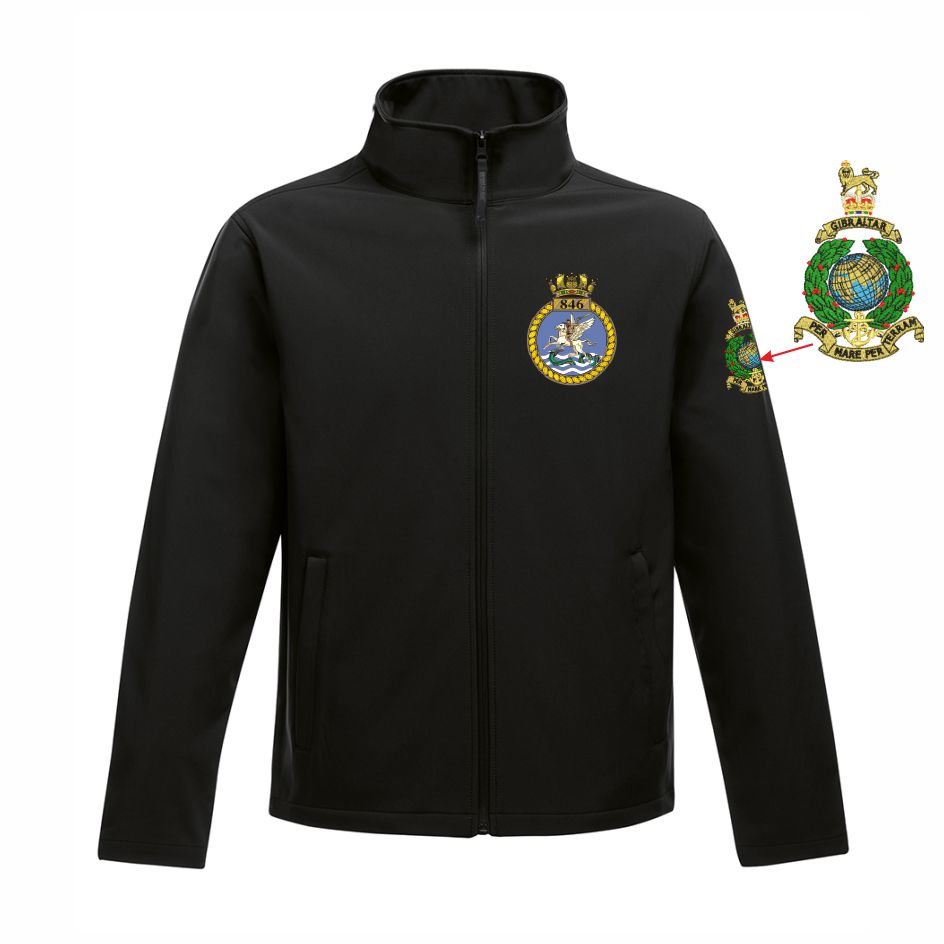 846 Naval Air Squadron Softshell Jacket