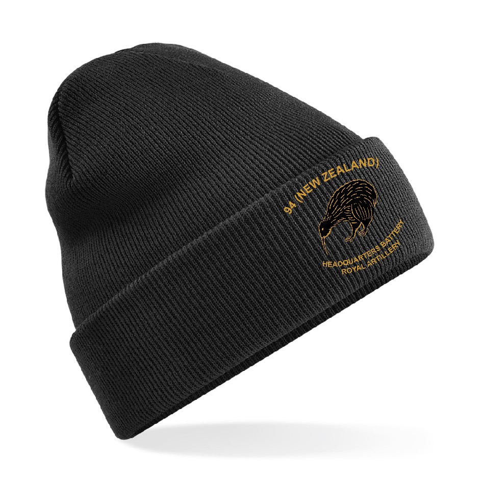 4th Regiment RA 94 (New Zealand) Headquarters Battery Cuffed Beanie Hat