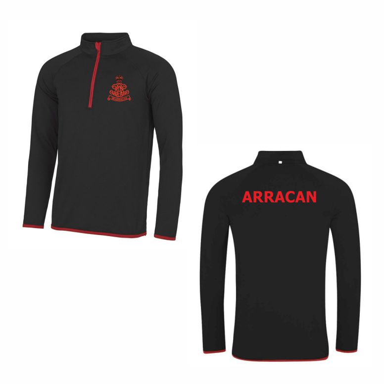 4th Regiment RA - 88 (Arracan) 1/2 Zip Sweat