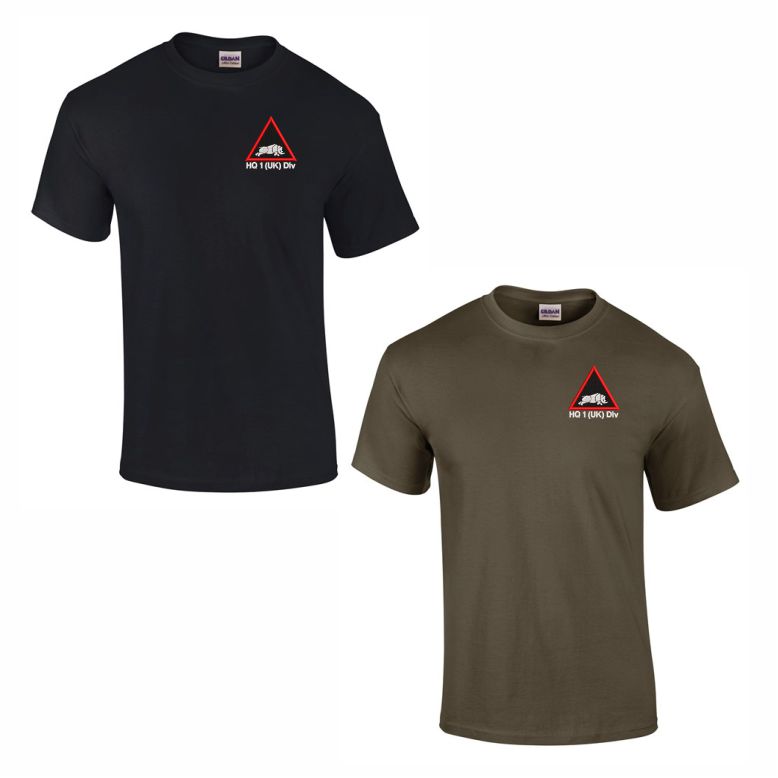 HQ 1(UK) Div Cotton Teeshirt
