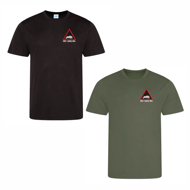 HQ 1(UK) Div Performance Teeshirt