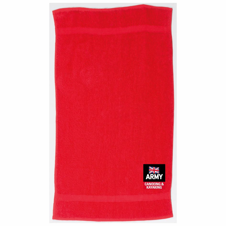 Army Canoeing Bath Towel