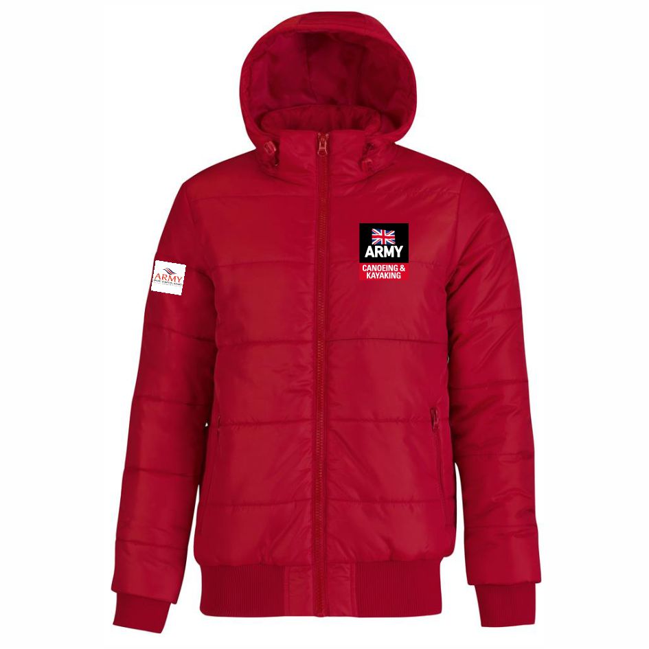 Army Canoeing Down Superhood Jacket