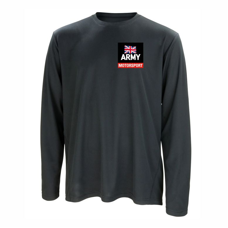 Army Motorsports Long Sleeve Performance T shirt