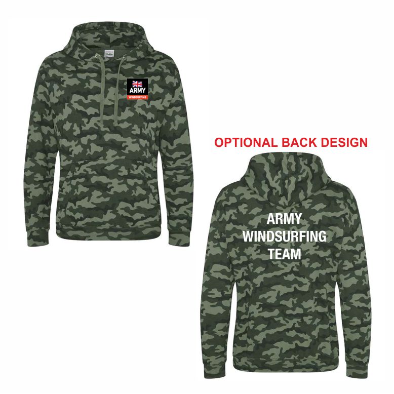 Army Windsurfing Camo Hoodie 