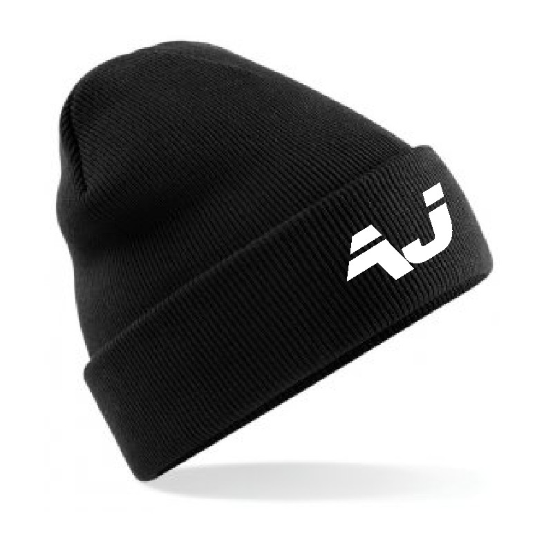 Aqua Jets Cuffed Beanie Hat