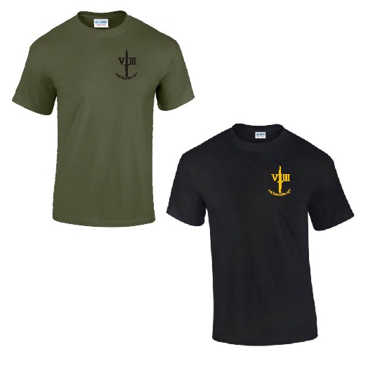 29 Cdo Regt RA 8 (Alma) Battery Cotton Teeshirt
