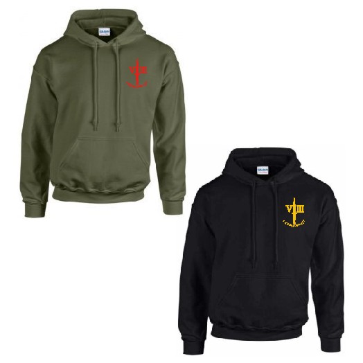 29 Cdo Regt RA 8 (Alma) Battery Hooded Sweatshirt