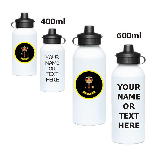 29 Cdo Regt RA 8 (Alma) Battery Sports Bottle - BATTERY LOGO
