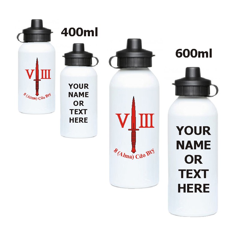 29 Cdo Regt RA 8 (Alma) Battery Sports Bottle - DAGGER LOGO
