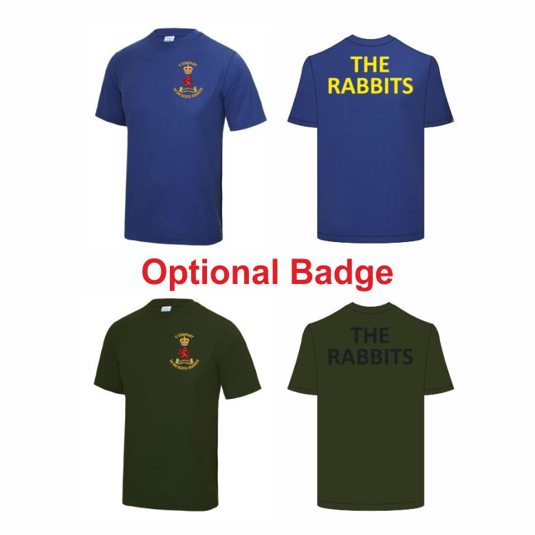 1st Battalion Scots Guards - C Company Performance Teeshirt