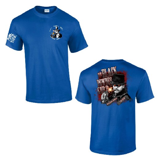 Black Powder Guild Cotton Teeshirt - TABOO BACK DESIGN