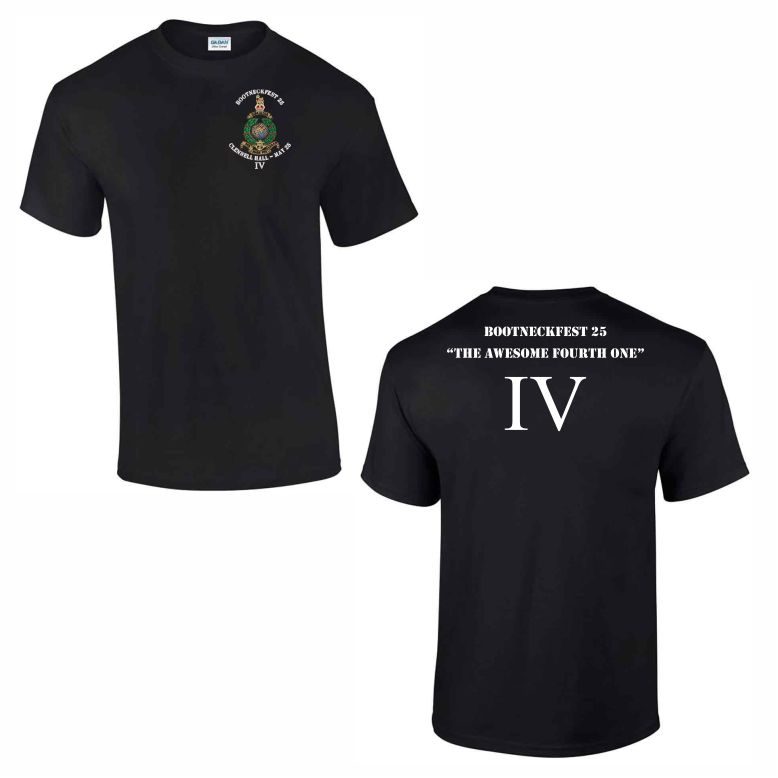 Royal Marines - Bootneck Fest (North) Cotton Teeshirt