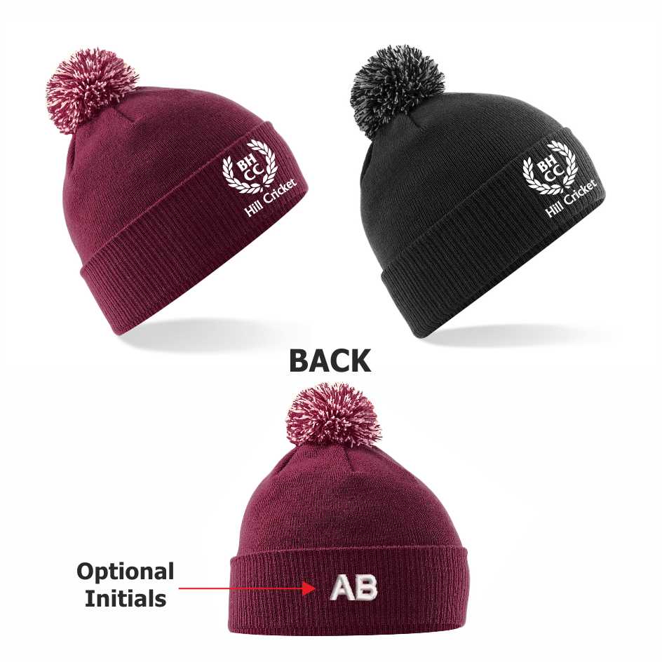Benwell Hill CC Snowstar Bobble Hat