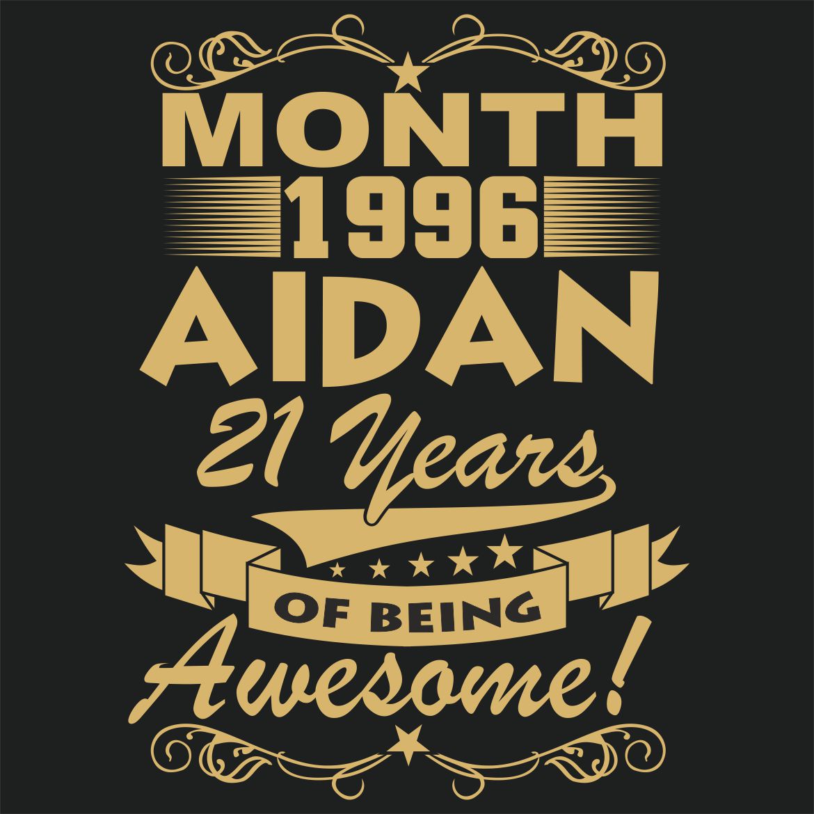Special Year Birthday Teeshirts