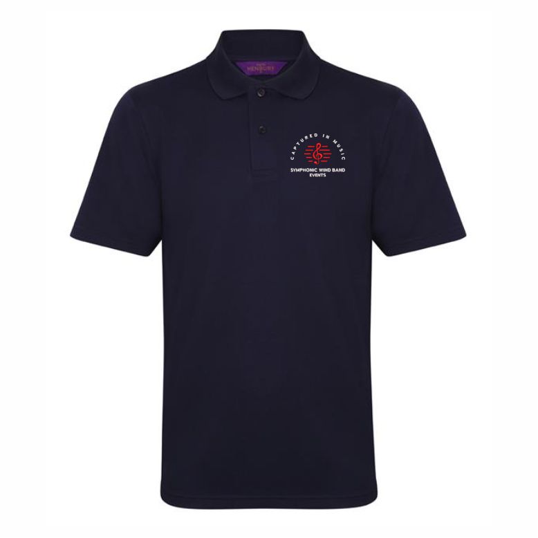 Captured In Music Performance Poloshirt