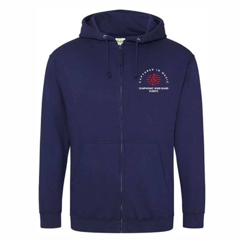 Captured In Music Unisex Full Zip Hood