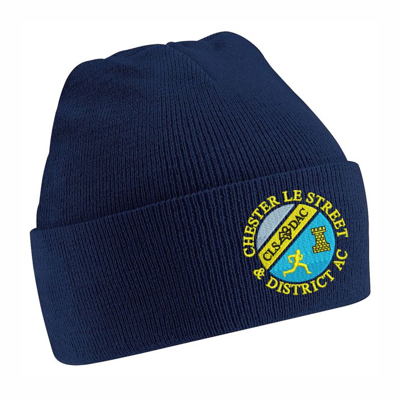 Chester le Street & District AC Cuffed Beanie Hat