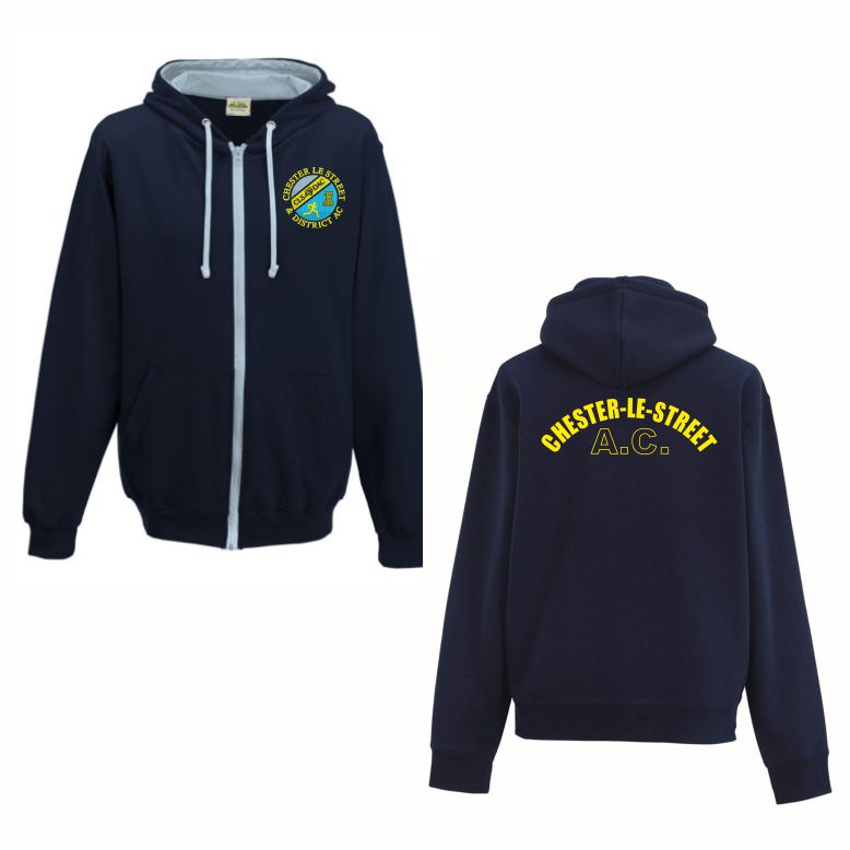 Chester le Street & District AC Two Tone Full Zip Hood