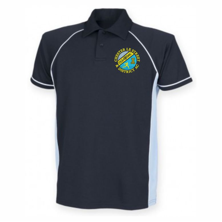 Chester le Street & District AC Piped Poloshirt