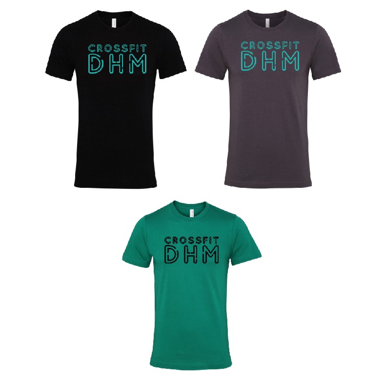 Crossfit Durham Tri Blend Teeshirt - FULL FRONT LOGO