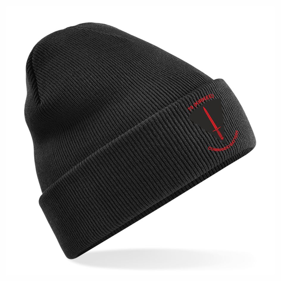 29 Cdo Regt RA 79 (Kirkee) Battery Cuffed Beanie Hat