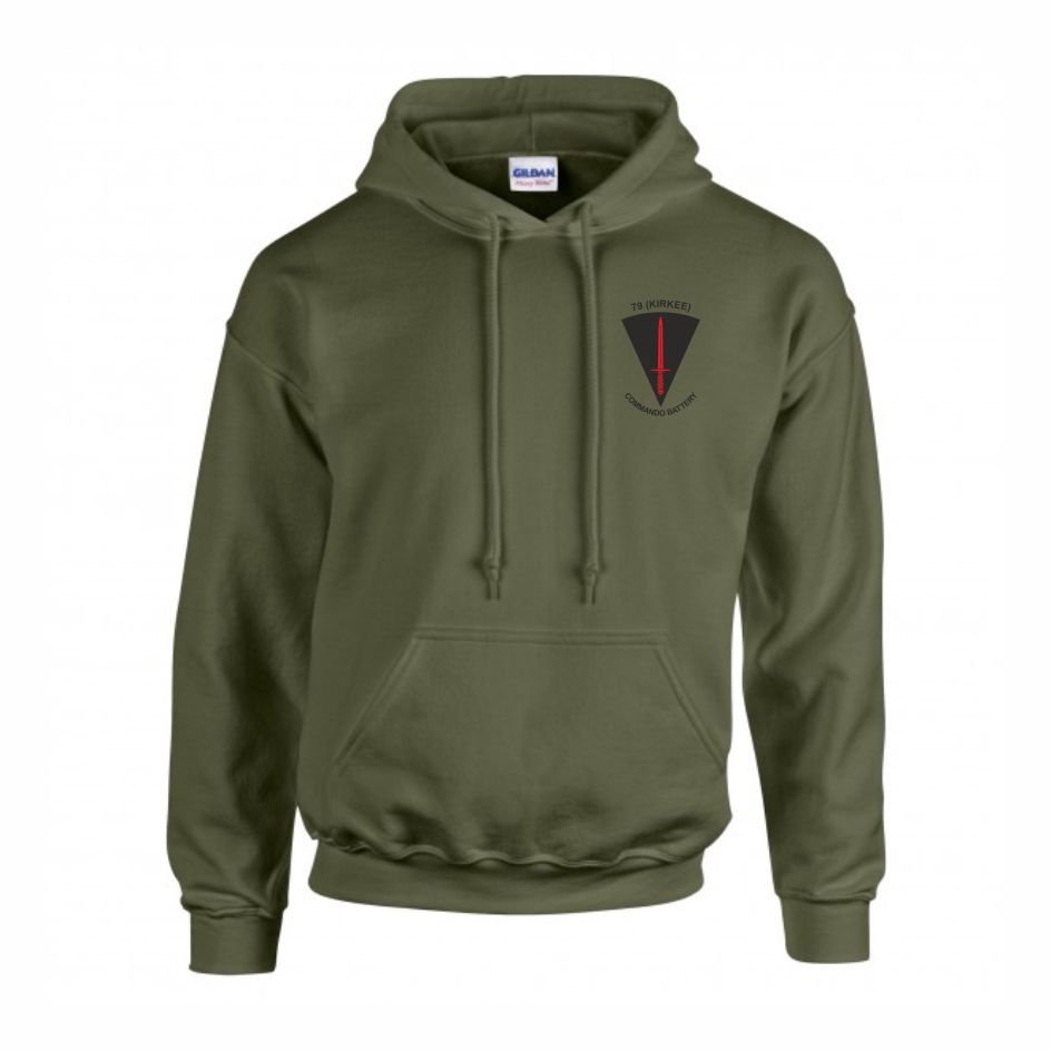 29 Cdo Regt RA 79 (Kirkee) Battery Hooded Sweatshirt