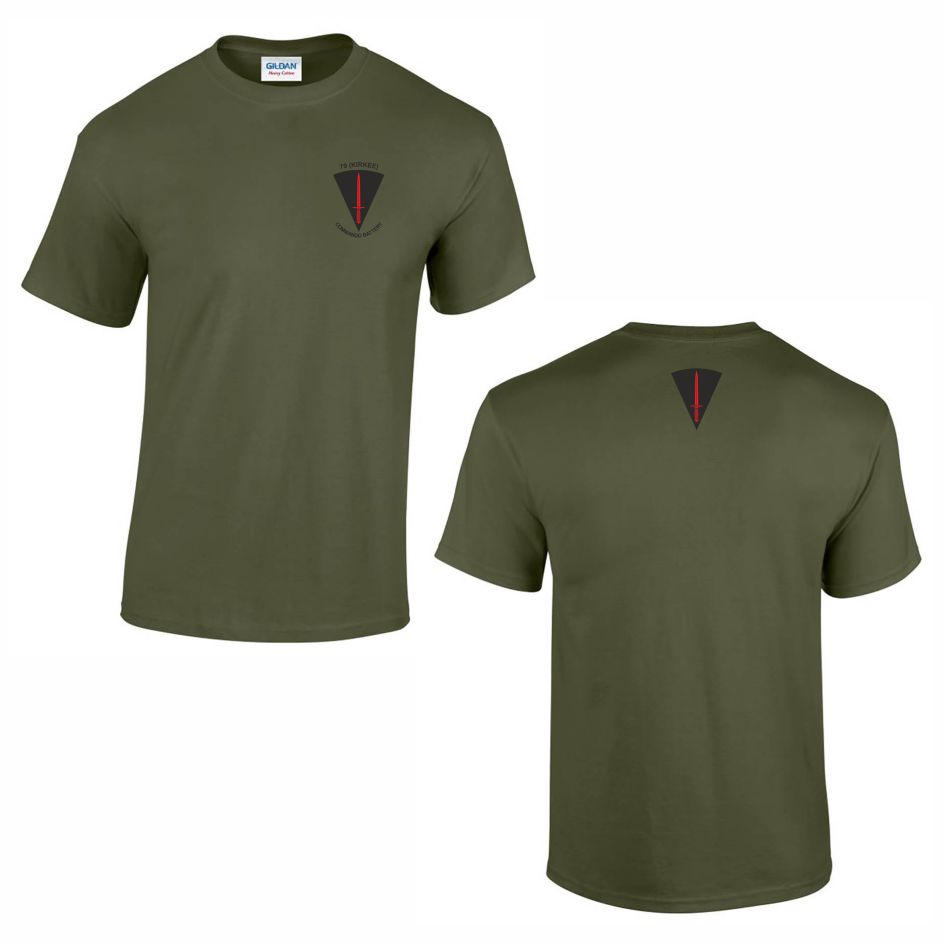 29 Cdo Regt RA 79 (Kirkee) Battery Performance Teeshirt