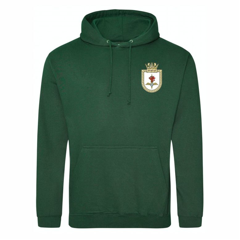 Commando Helicopter Force HQ Bottle Green Hood