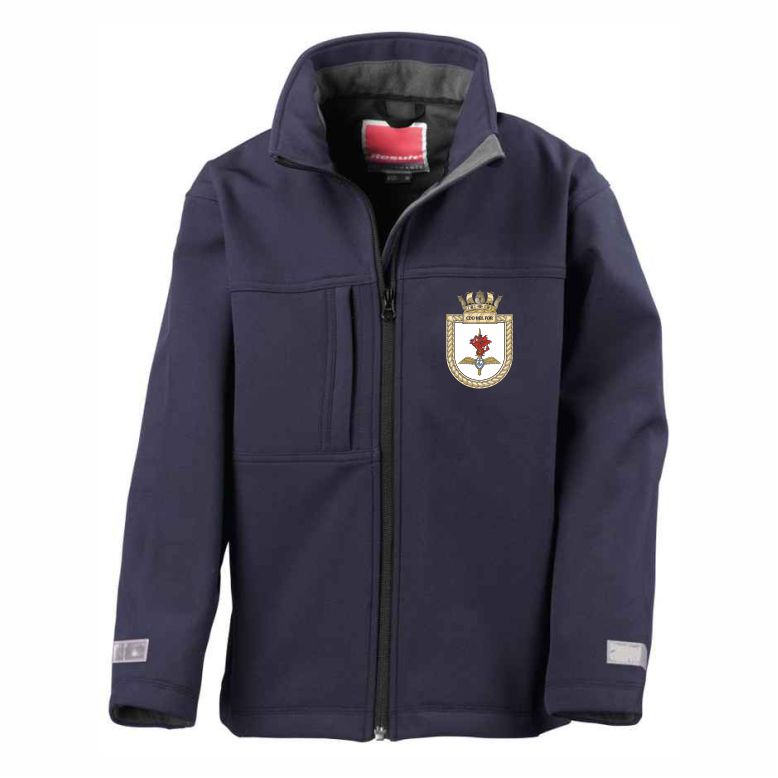 Commando Helicopter Force HQ Childs Softshell Jacket