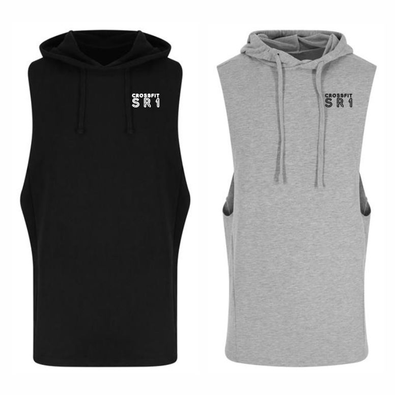 Crossfit Sunderland Urban Sleeveless Muscle Hoodie