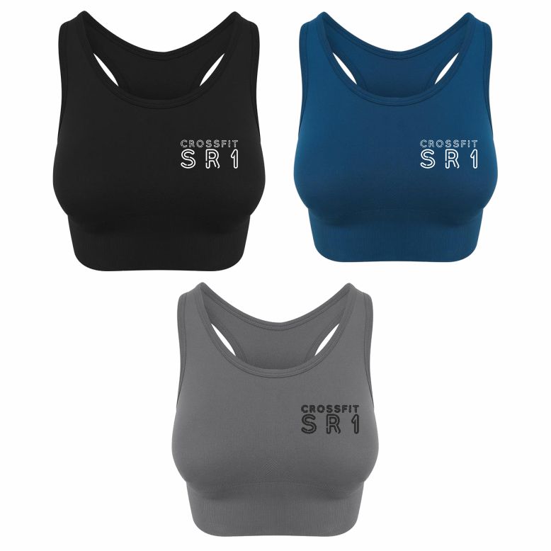 Crossfit Sunderland Ladies Cool Seamless Crop Top