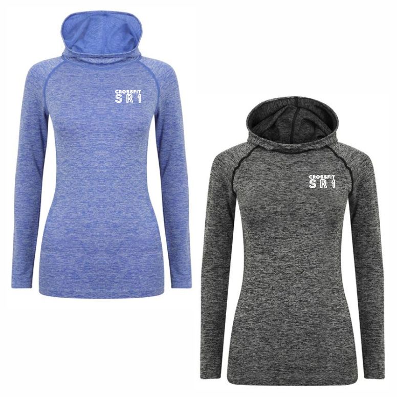 Crossfit Sunderland Ladies Seamless Hoodie