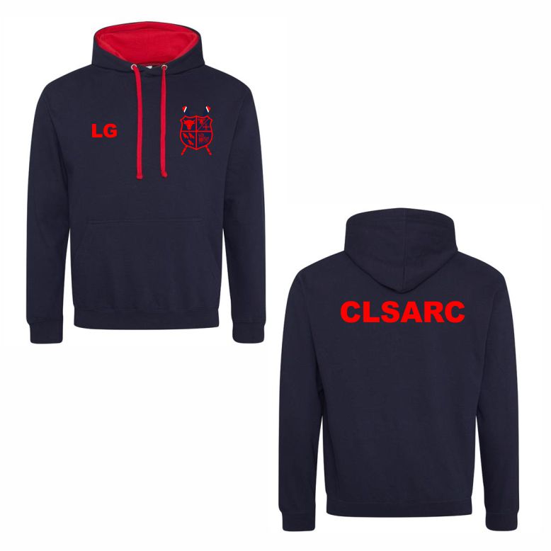 Chester le Street Amateur Rowing Club Two Tone Hooded Sweatshirt