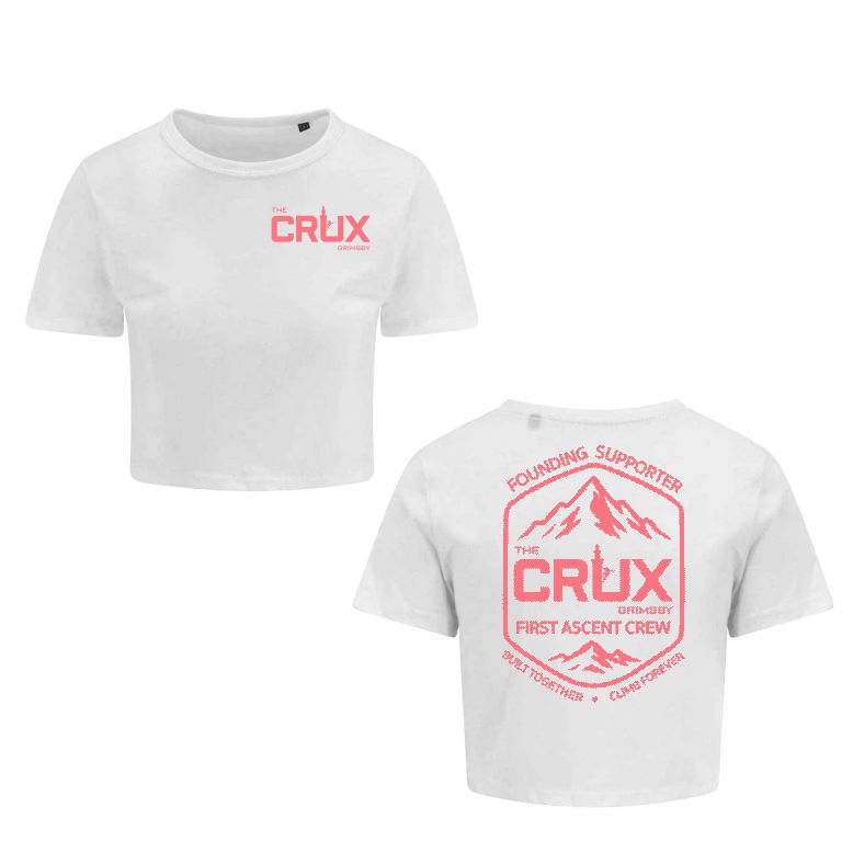 The Crux - Grimsby Tri Blend Cropped T Shirt 