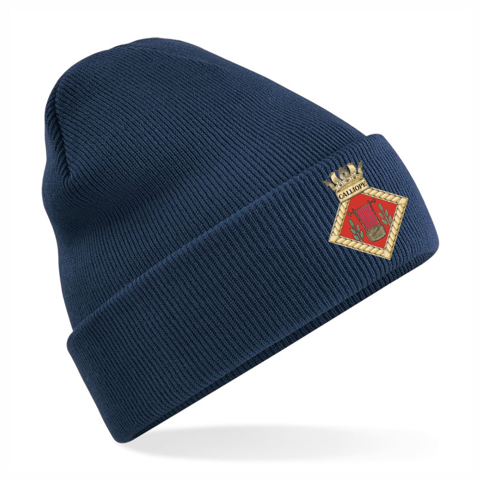 HMS Calliope Cuffed Beanie Hat