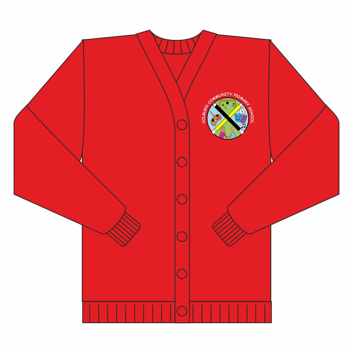 Colburn CPS Sweat Cardigan