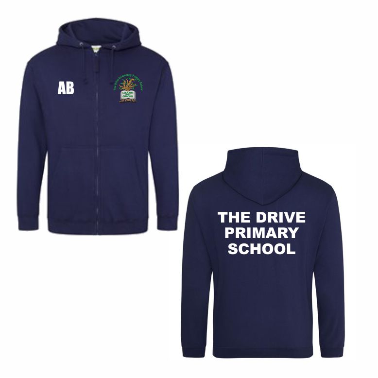 The Drive Primary School Full Zip Hood