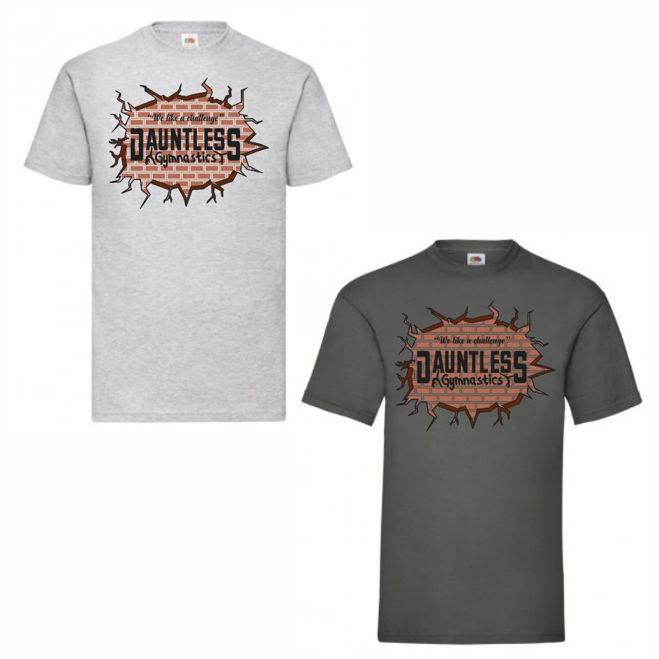 Dauntless Gymnastics We Like A Challenge Teeshirt