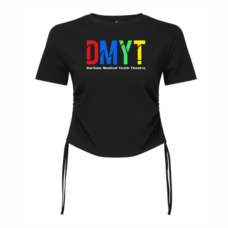 Durham Musical Youth Theatre Ladies Ruched Crop Top
